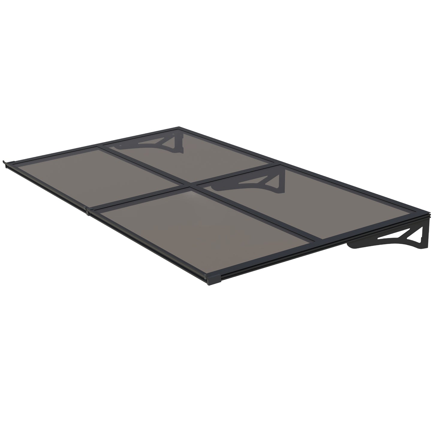 PS Series Solid Polycarbonate Awning image 1