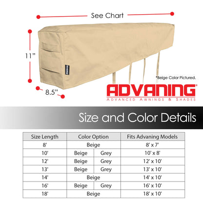 All Weather Retractable Awning Protective Cover image 5