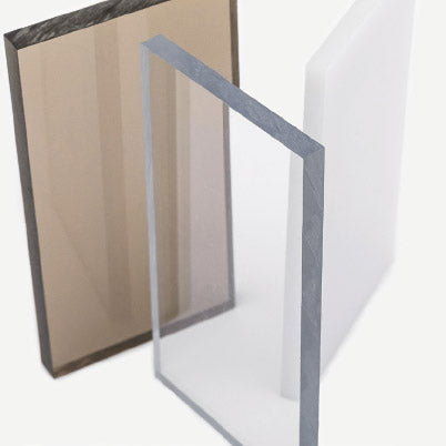 PA Series is available in three different polycarbonate sheets; Clear, Tinted Gray