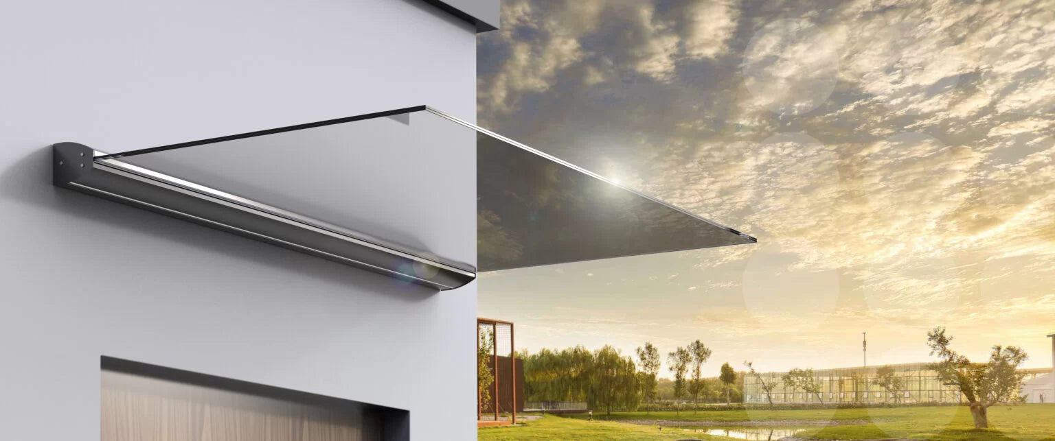 GA Series – Temper-Laminated Glass Awning