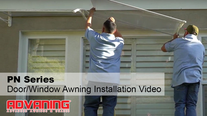 PN Series Door/Window Awning Installation Video 