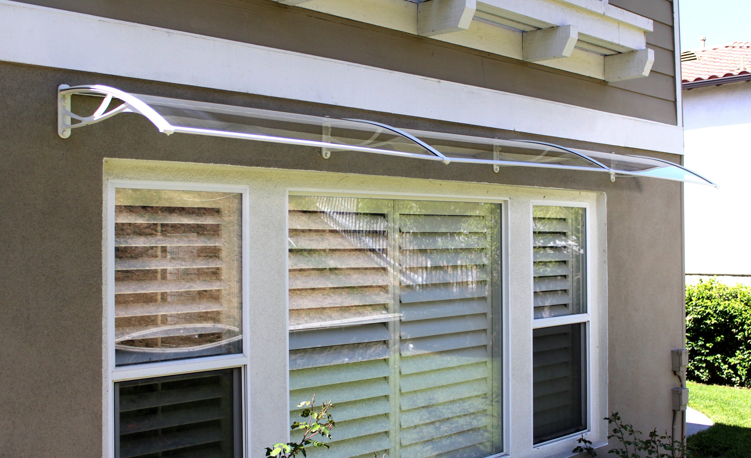 PN Series Solid Polycarbonate Awning image 0