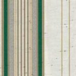 Knotty Linen with Emerald and Hazelwood Stripes